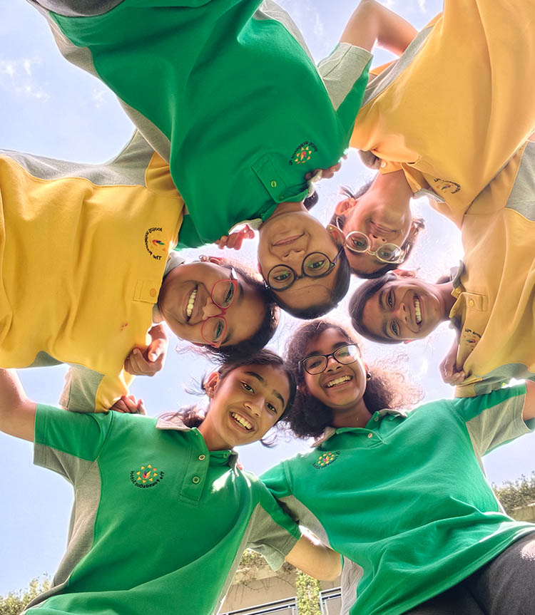 Students together